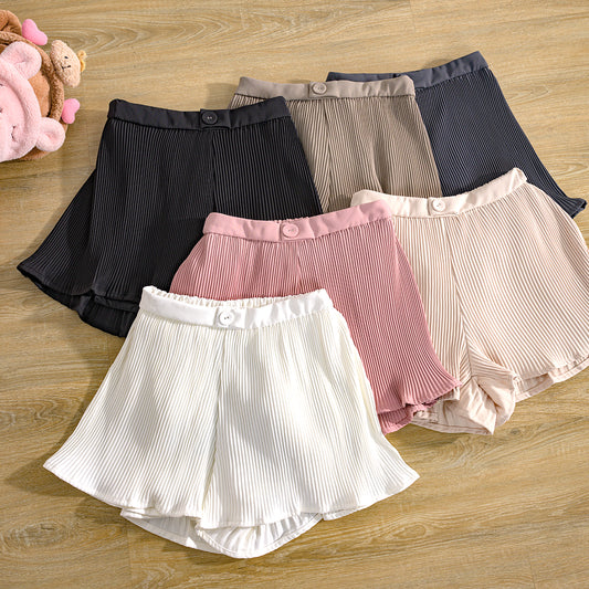 Chu Pleated Short Pants