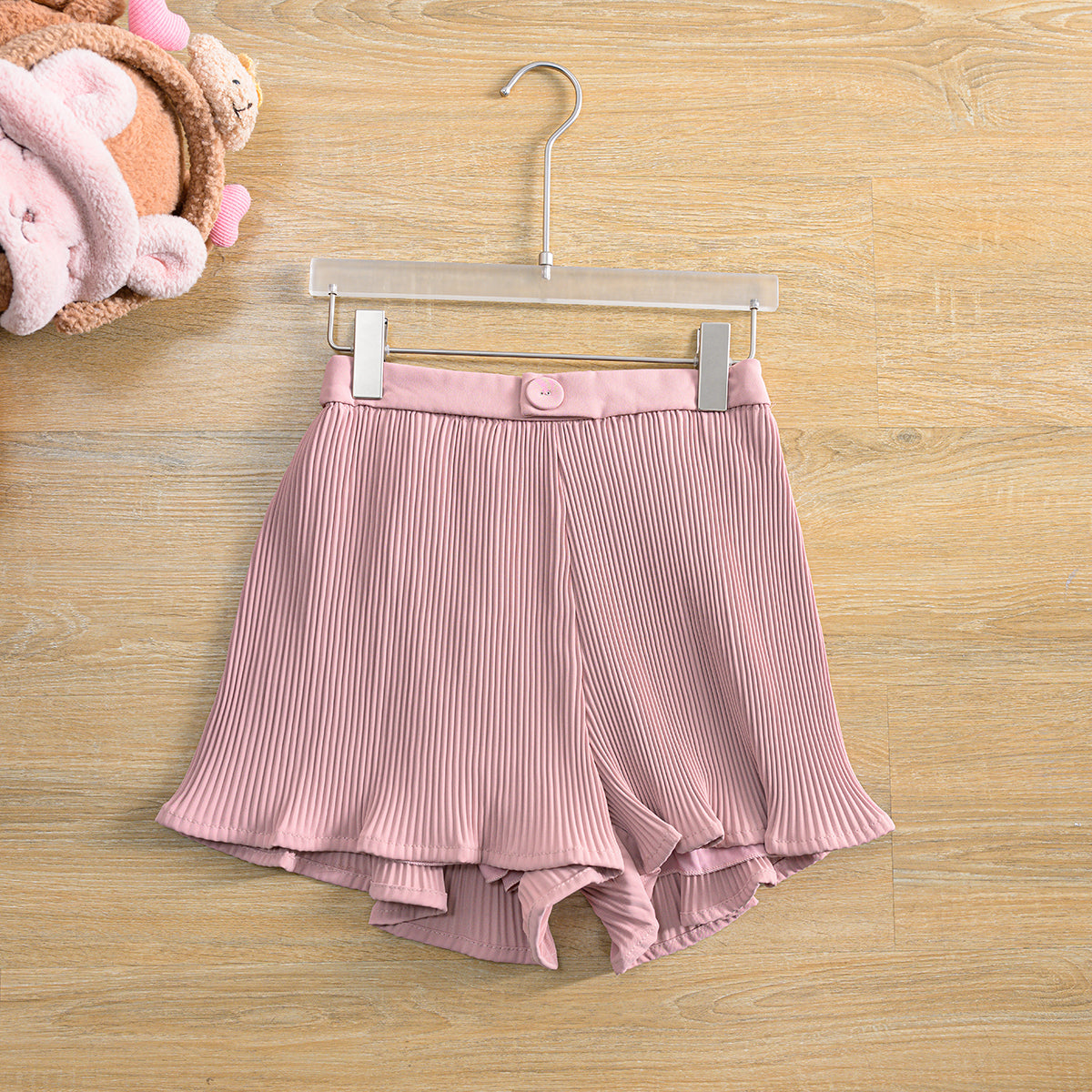 Chu Pleated Short Pants