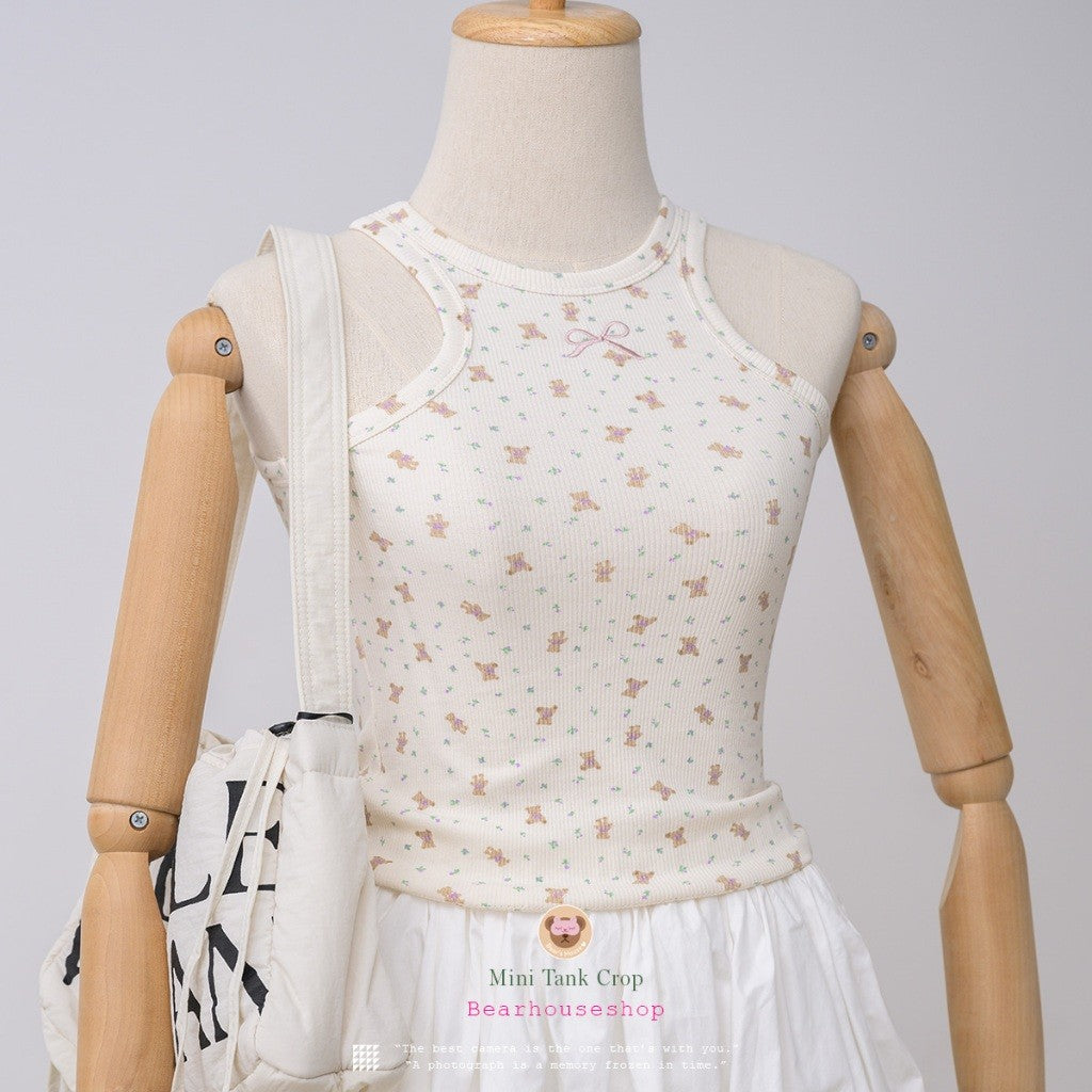 Mini Tank Crop Top and Bambi Scotte Pants