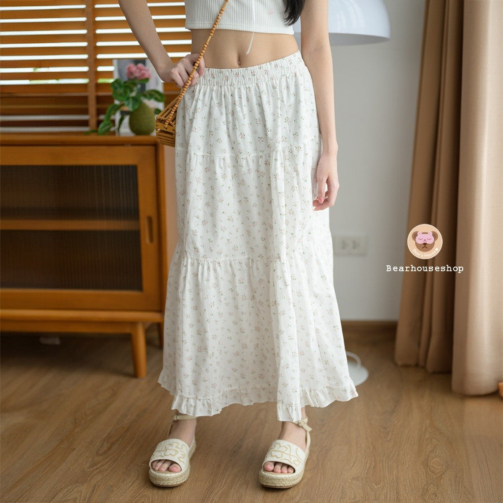 Toast Lace Top and Dearna Skirt