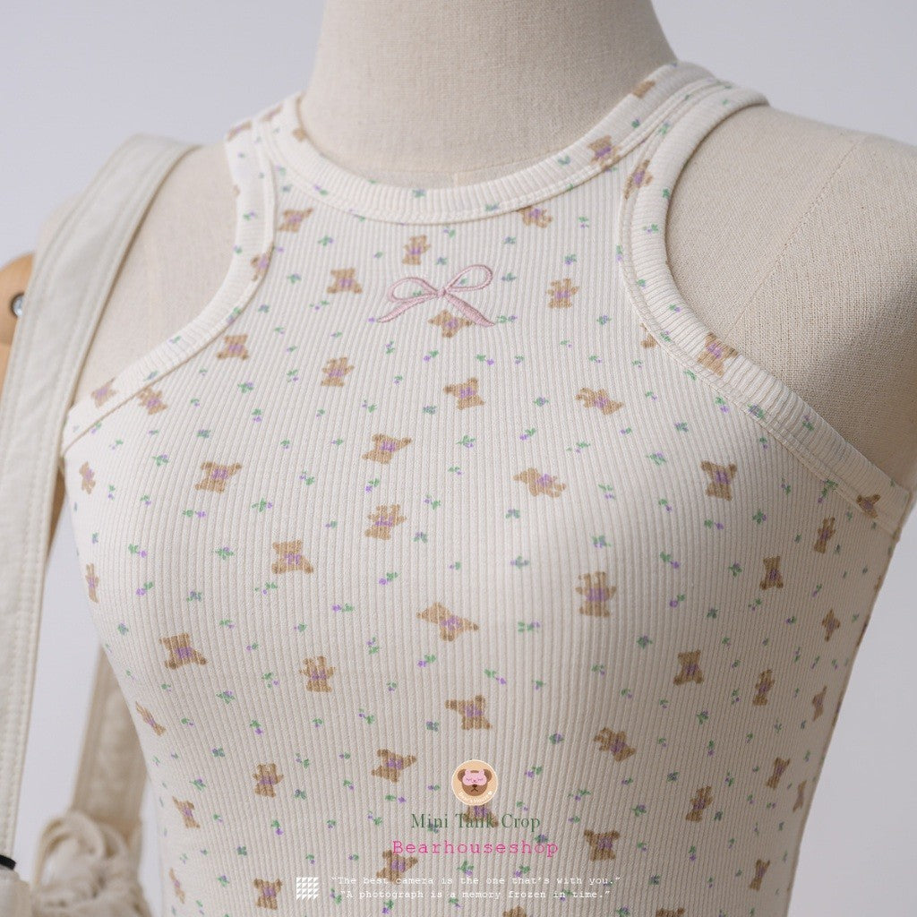 Mini Tank Crop Top and Bambi Scotte Pants