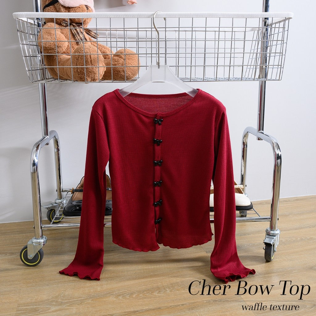 Cher Bow Top